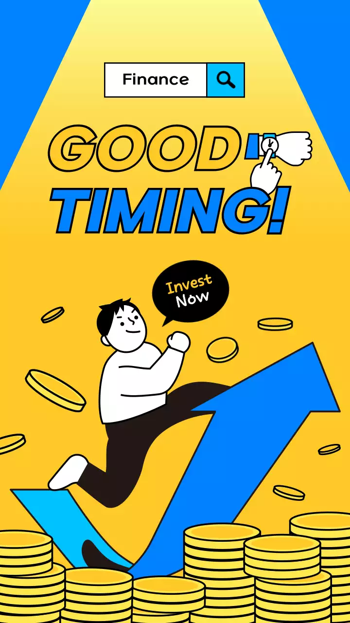 옐로우 볼드 파이낸스 프로모션 인스타그램 포스트