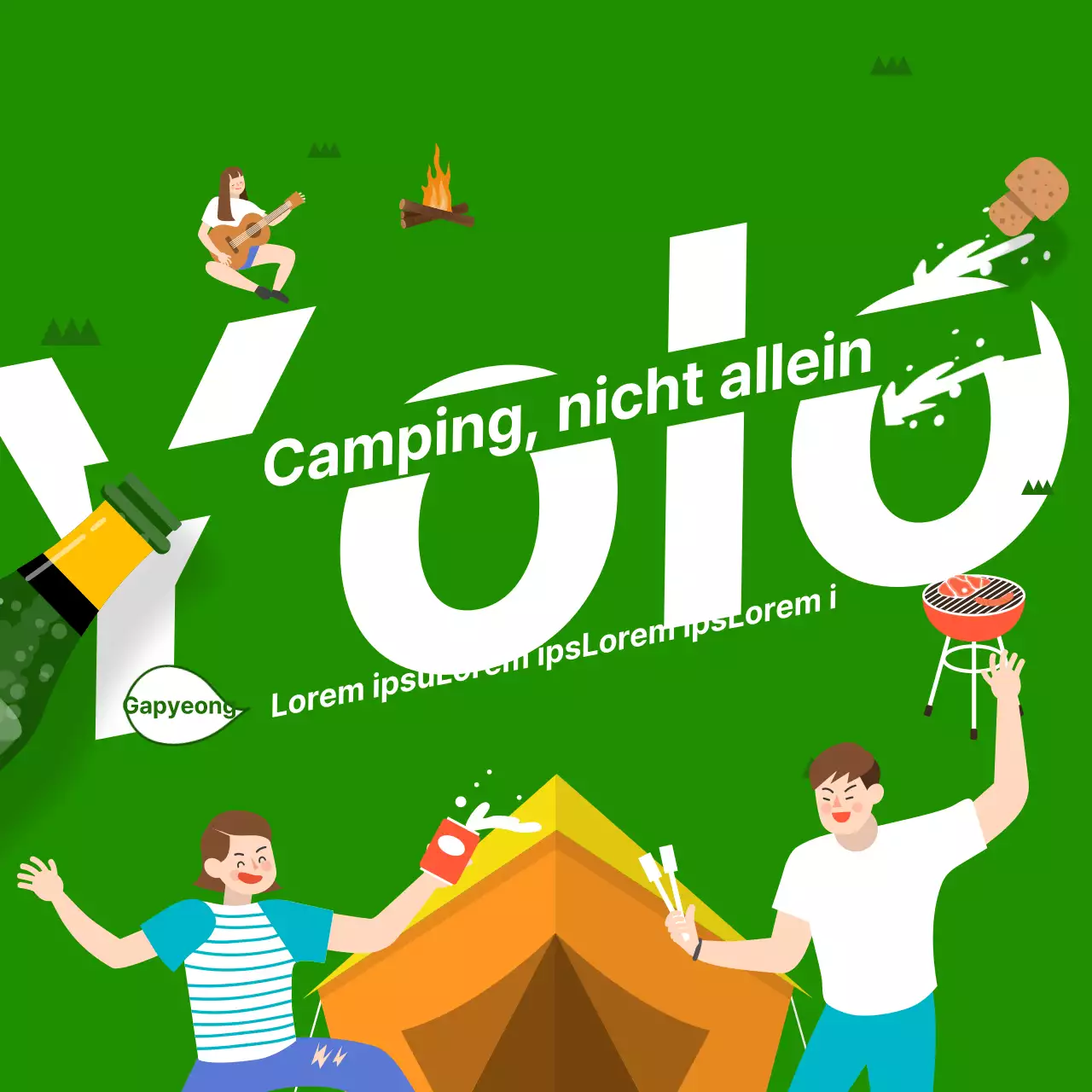 Camping in Yolo