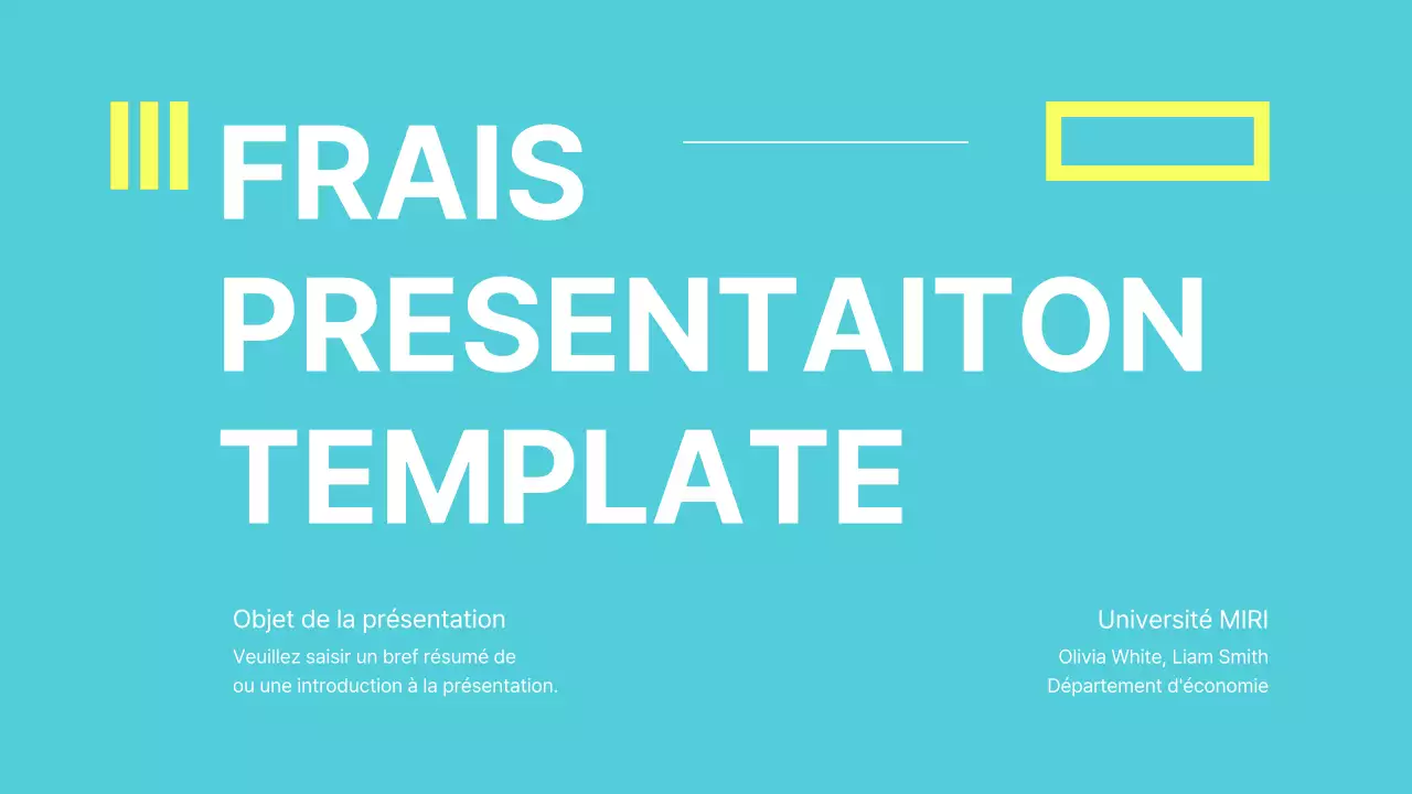 Des présentations croustillantes