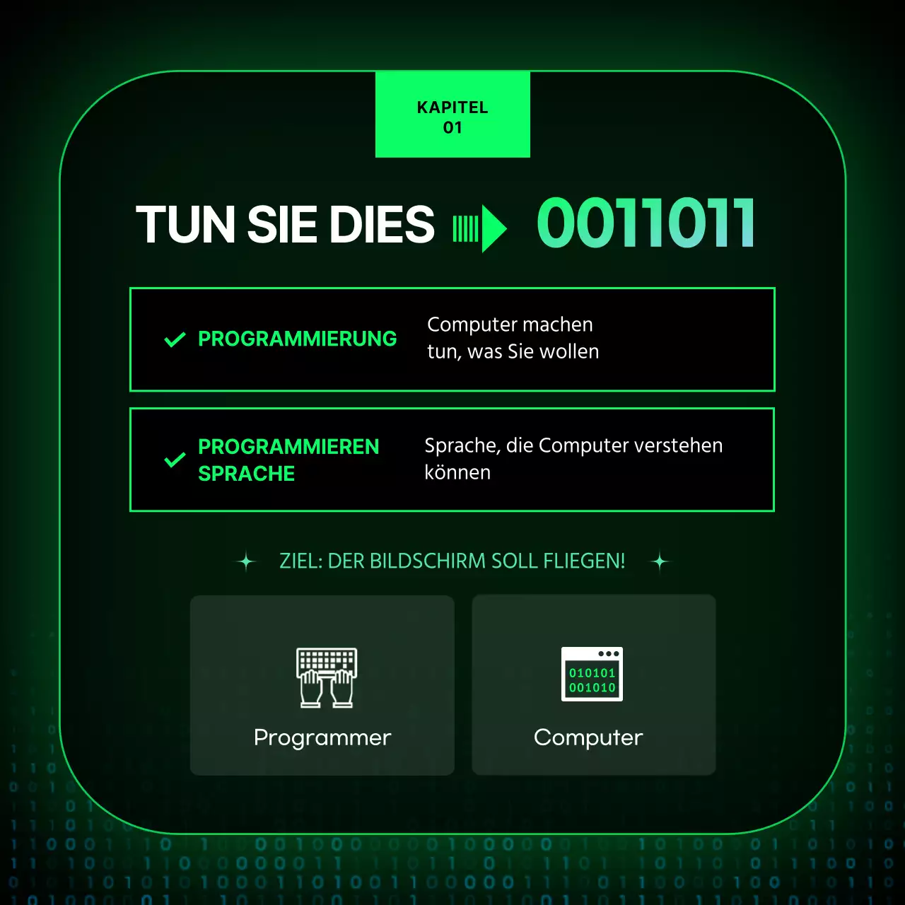 Programmer's Day Karte Nachrichten Design mit einem schwarzen Neonzeichen Konzept