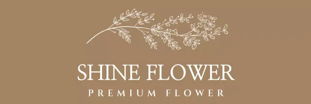 Florist striped apron design with vintage floral and botanical illustrations