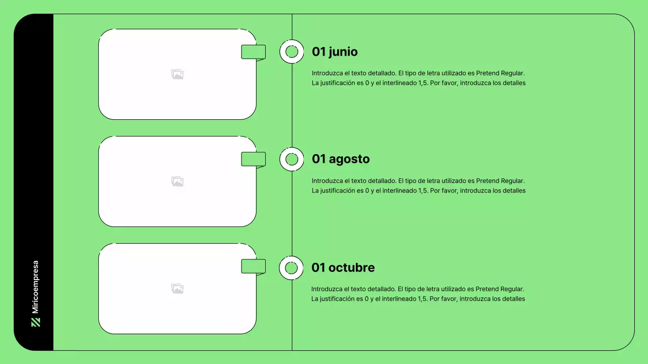 Ilustración de negocio con líneas simples en verde