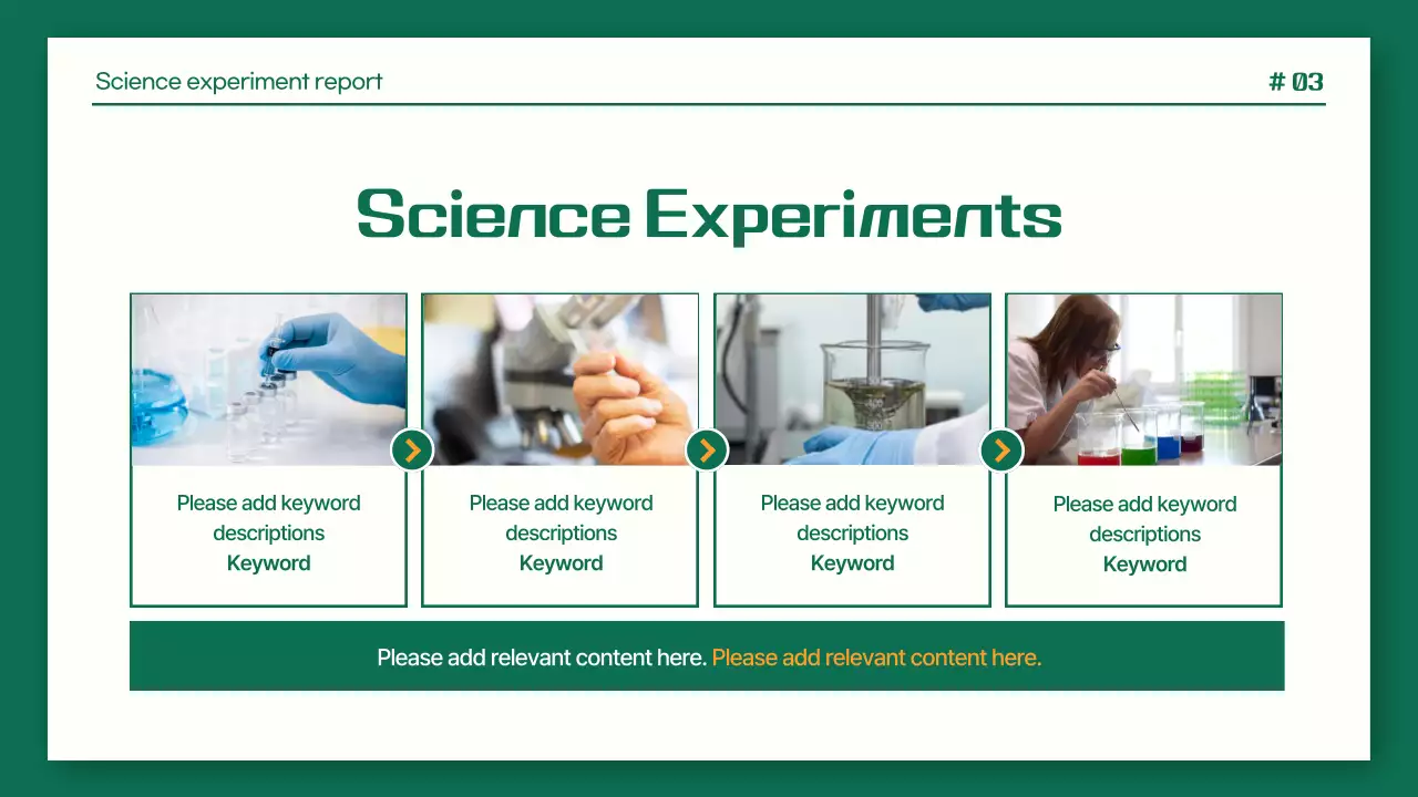 Green Modern Science Report Presentation
