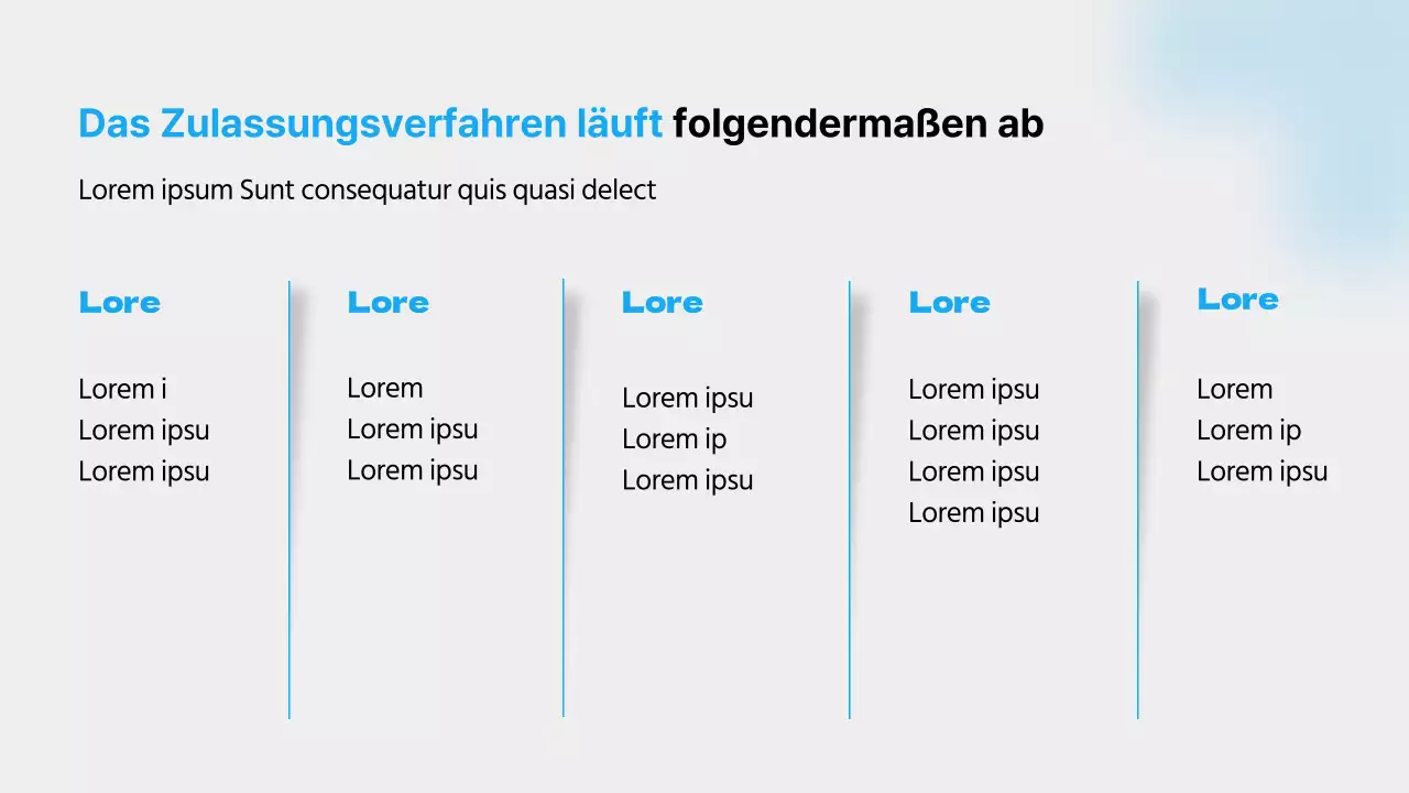 Ein Leitfaden für das Krankenhausleben mit blauen Farben, klaren Linien und Schattierungen