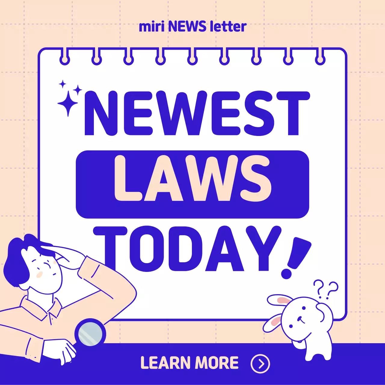 Introducing the policy that has been changed since this year, which is neat in blue and pink