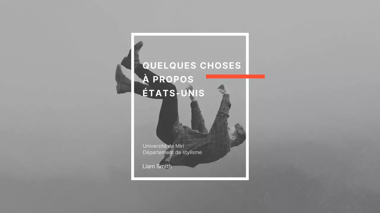 Présentations en noir et blanc