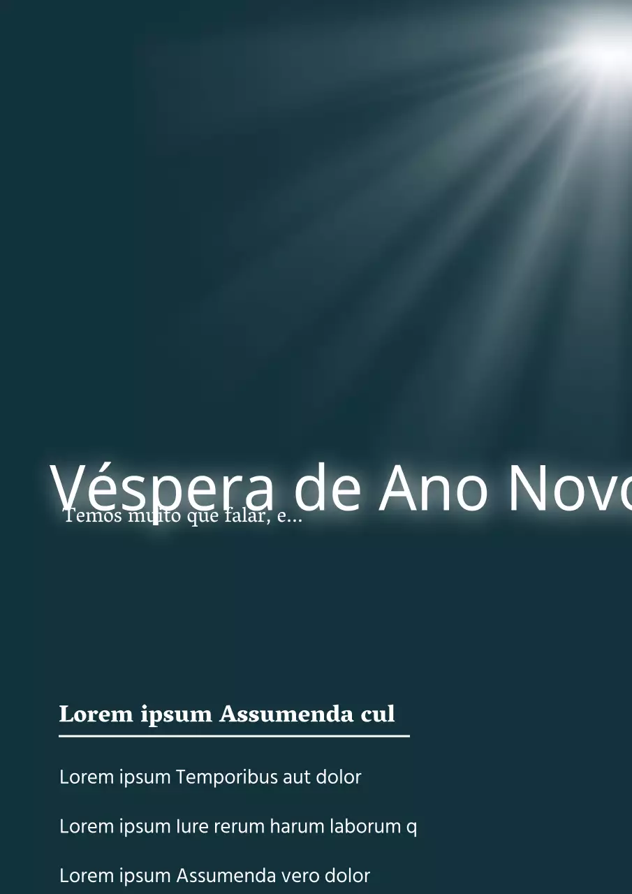 Cartaz promocional simples a preto e branco da festa de Natal da empresa