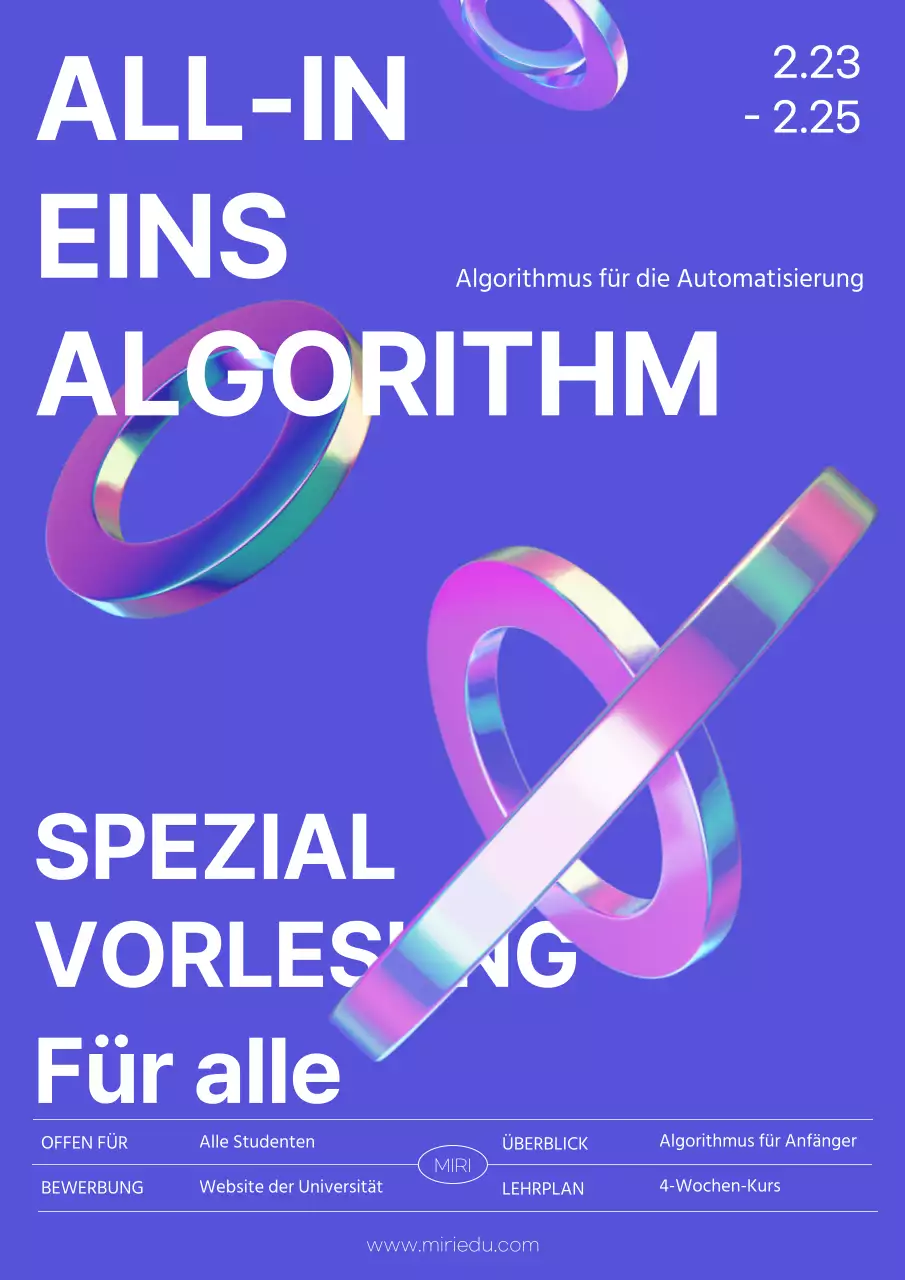 Ein Crashkurs in einfachen Algorithmen in Lila