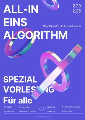 Ein Crashkurs in einfachen Algorithmen in Lila