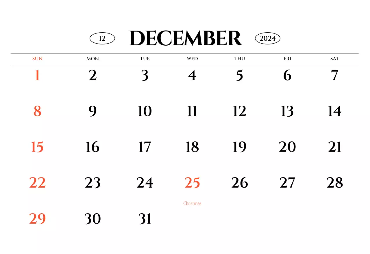 Simple style wall calendar with black and white emotional travel photography concept