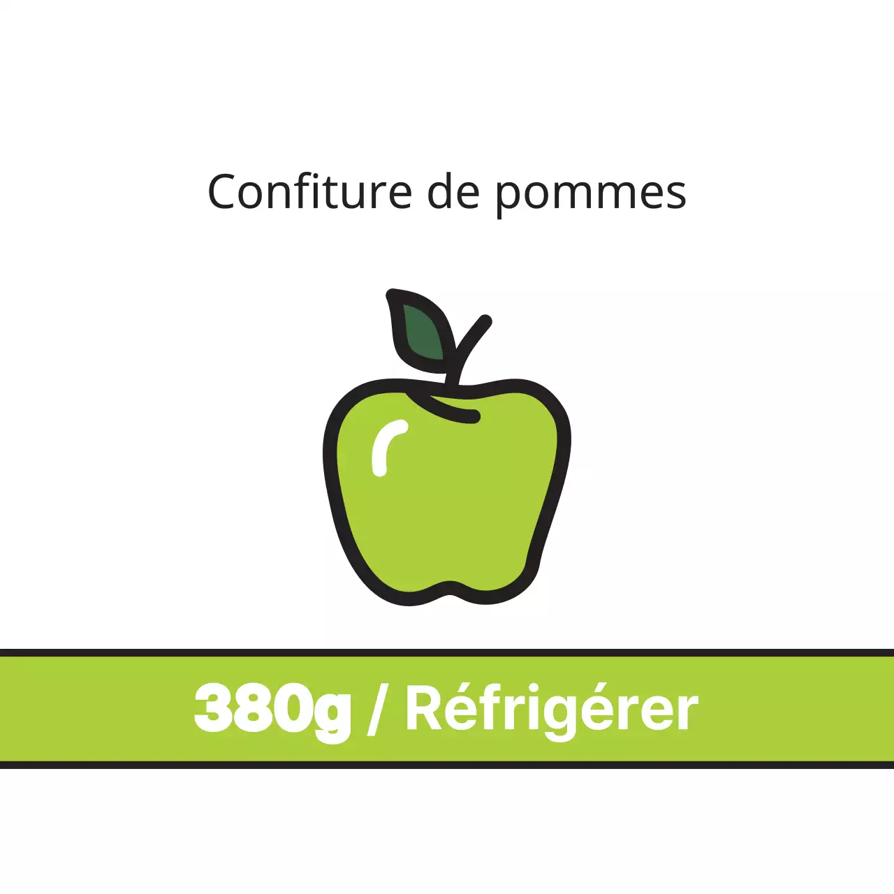 Confiture de pommes