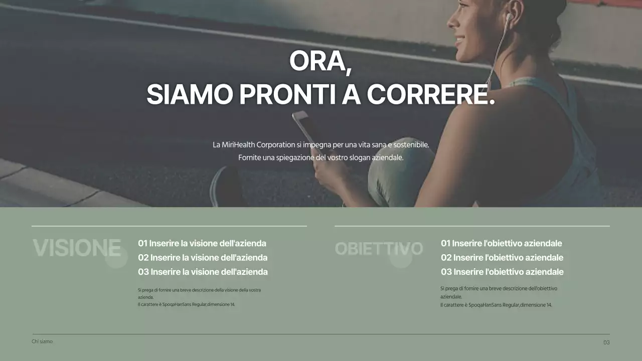 Rapporto di lavoro dell'azienda sanitaria calmo e pulito in tonalità verde scuro