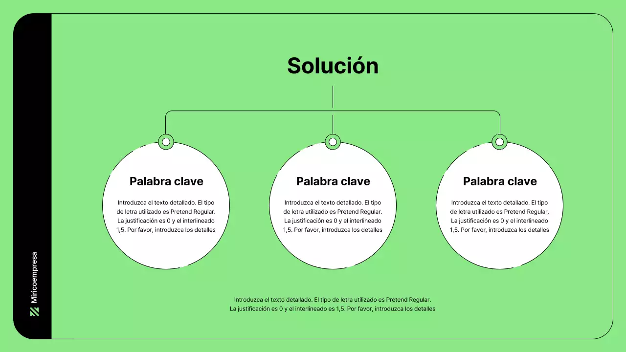 Ilustración de negocio con líneas simples en verde