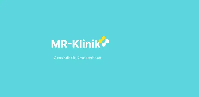 Ein sauberes, minziges Krankenhauslogo wird gefeiert