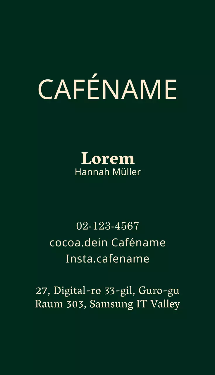 CAFENAME