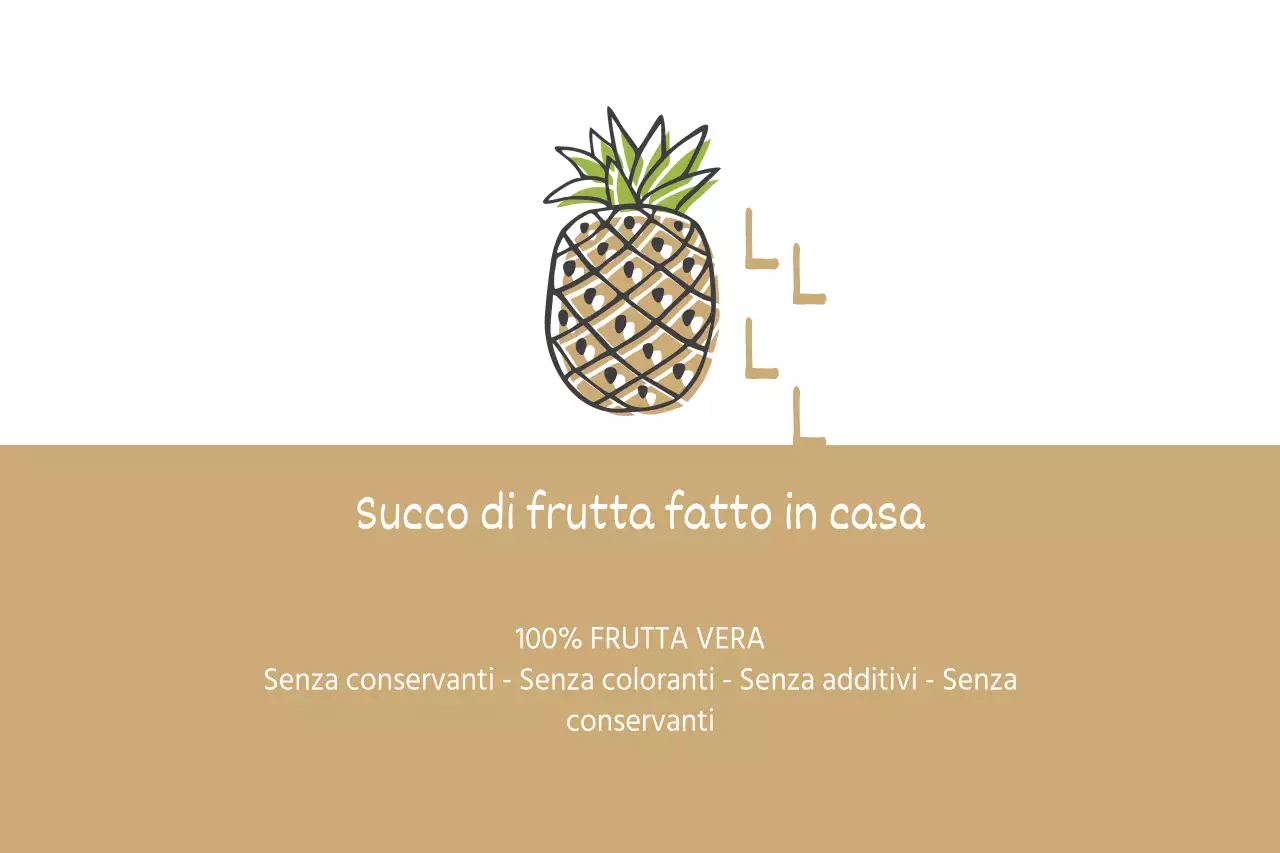 Succo di frutta fatto in casa