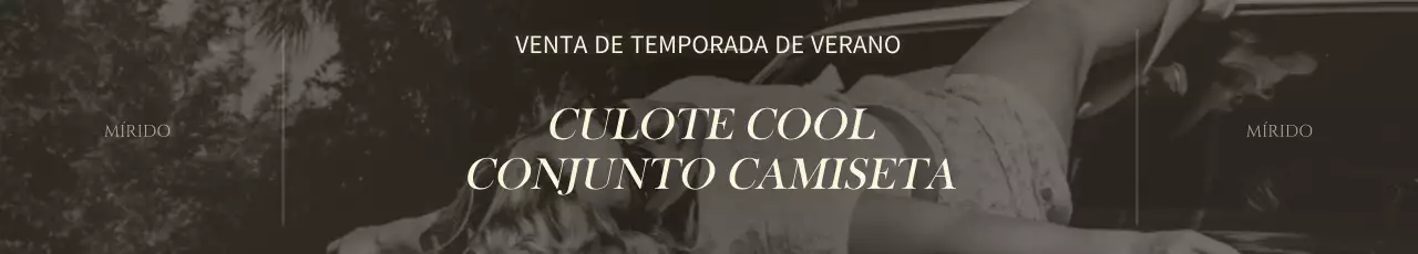 Un concepto sencillo de venta en marrón y amarillo claro