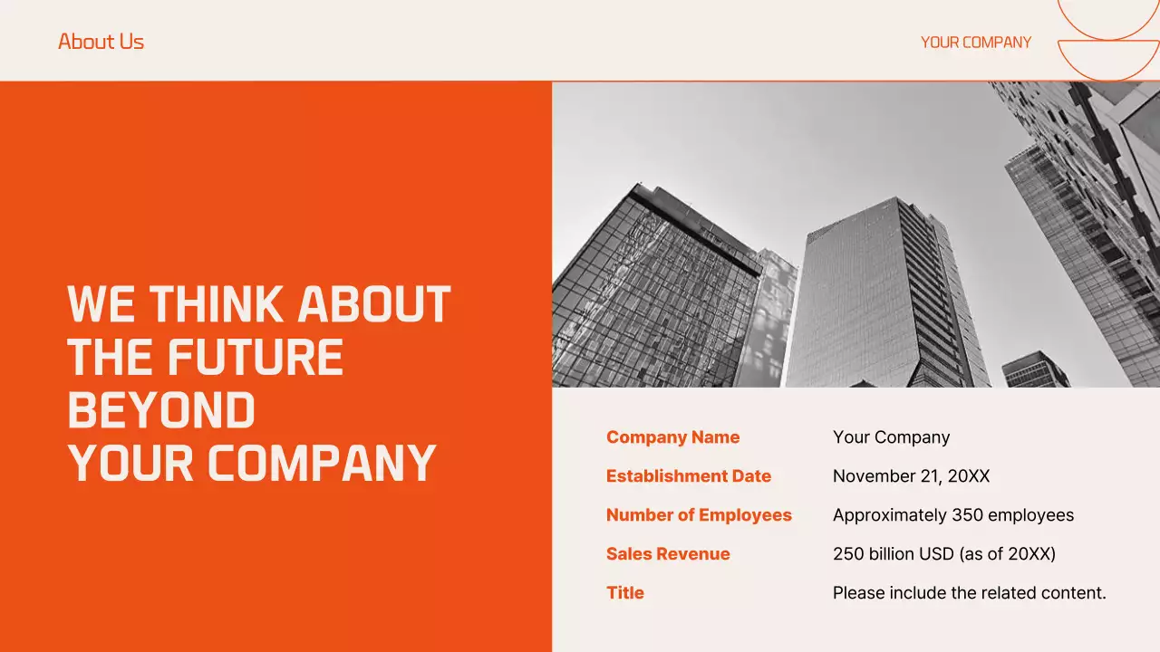 Bài thuyết trình hướng dẫn tuyển dụng hiện đại của Orange