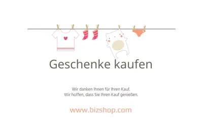 Geschenke kaufen