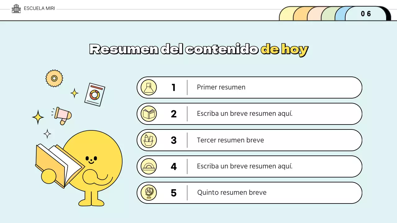 Bonitas carpetas en colores pastelTransmiten el concepto de educación escolar