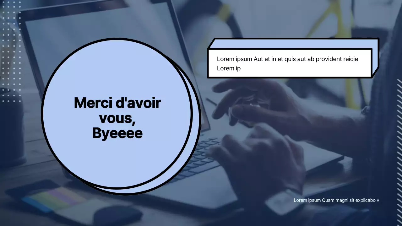 Rapports d'exploration de carrière colorés et encadrés