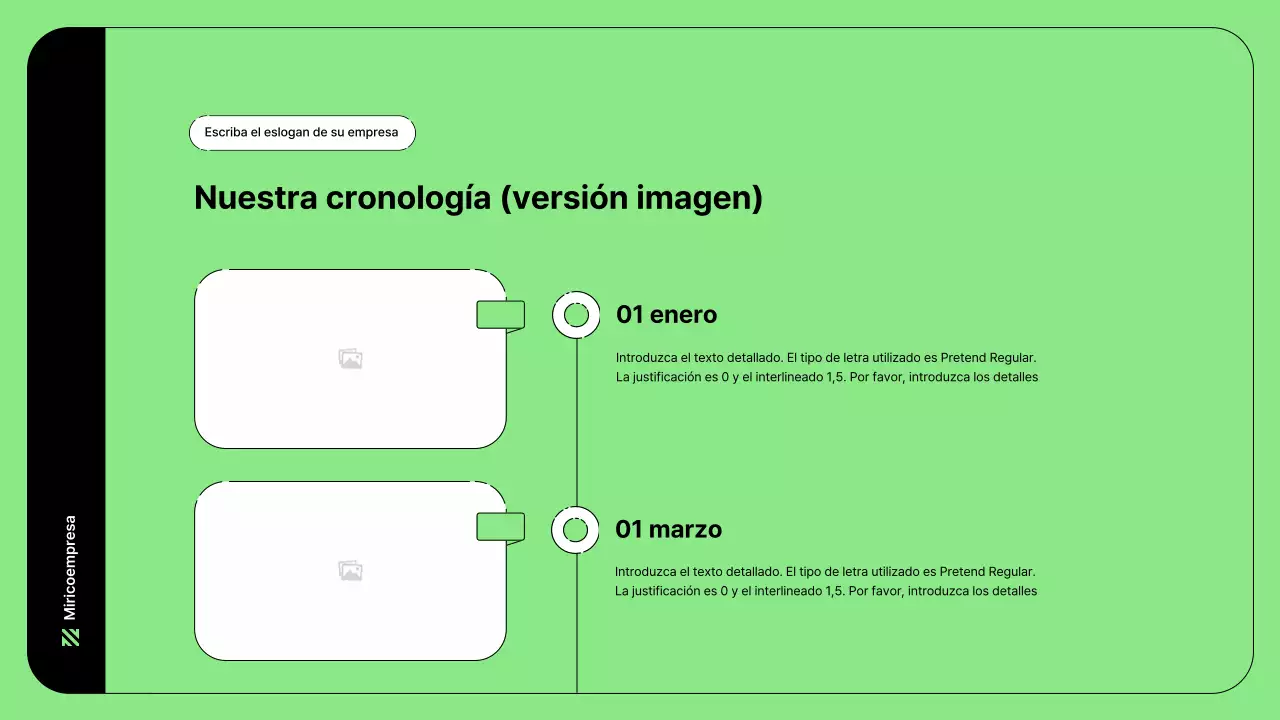 Ilustración de negocio con líneas simples en verde
