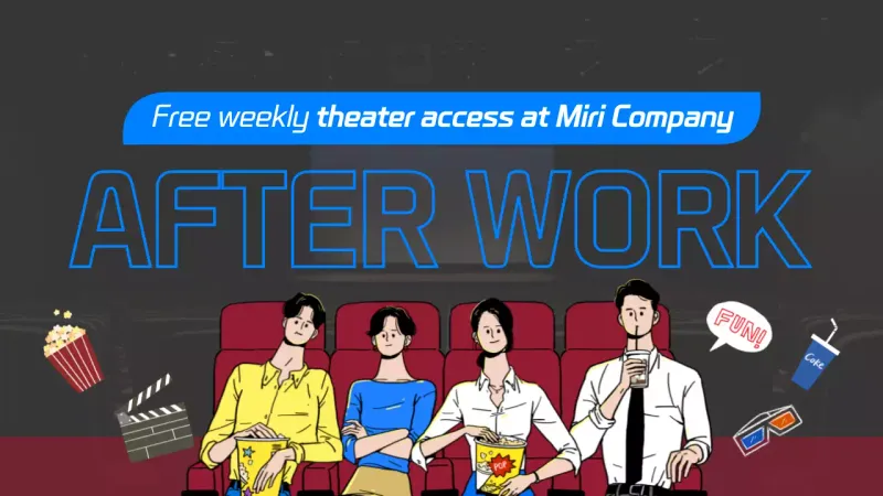 Grey Modern Theater Promotion YouTube Thumbnail