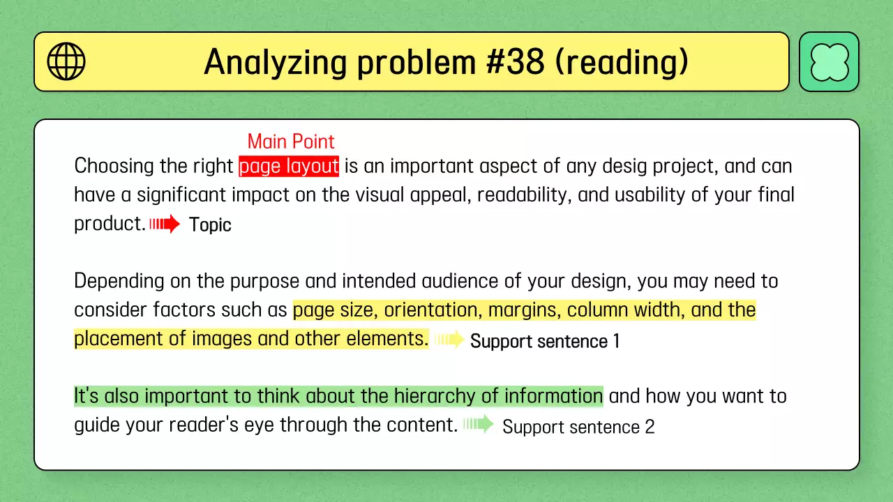 Education theme using light green color and simple line illustration