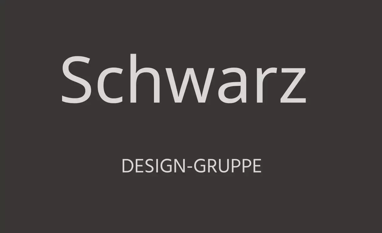 Schwarz