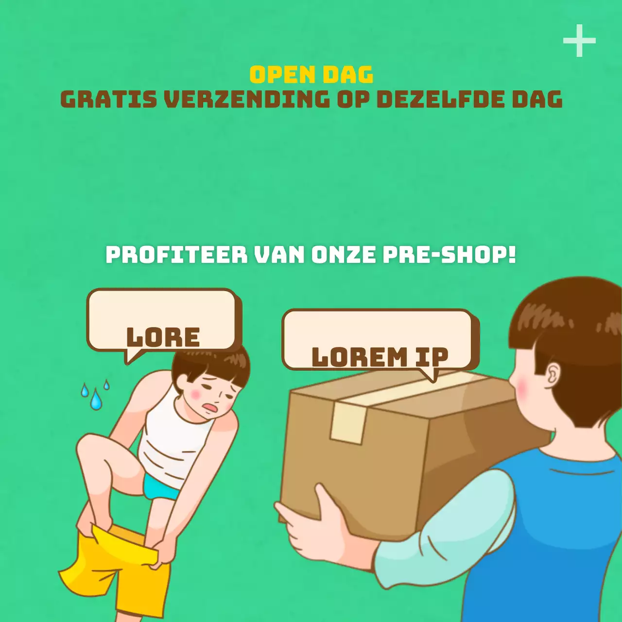 Vintage open verkoop