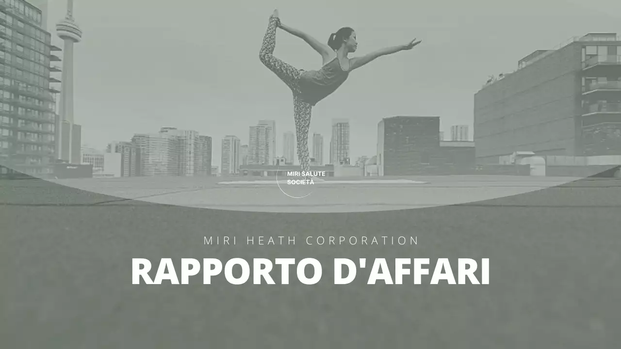 Rapporto di lavoro dell'azienda sanitaria calmo e pulito in tonalità verde scuro