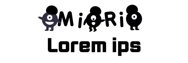 Cute and simple illustration logo style in black for English language school promotion