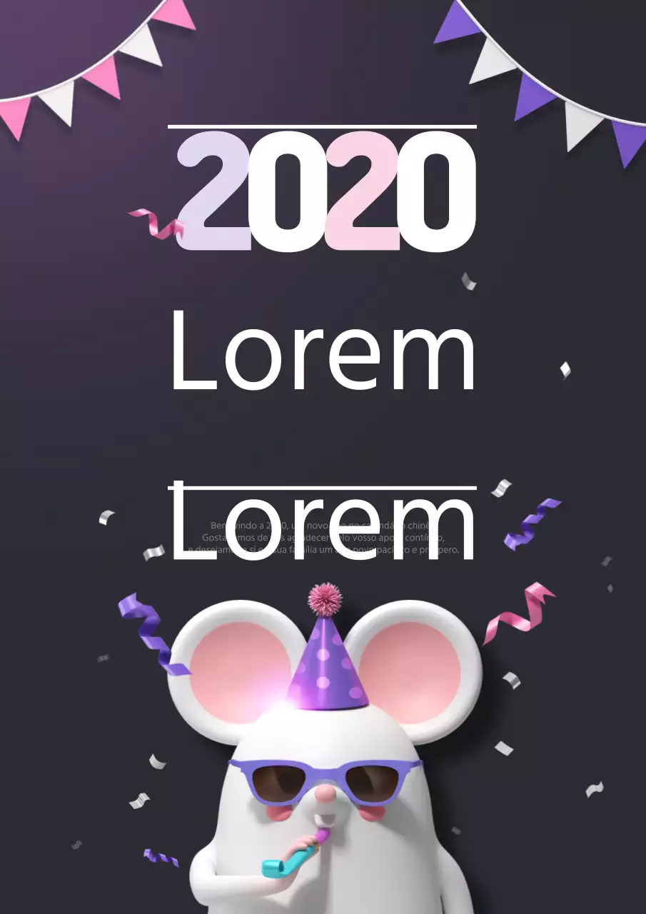 Mensagem de Feliz Ano Novo