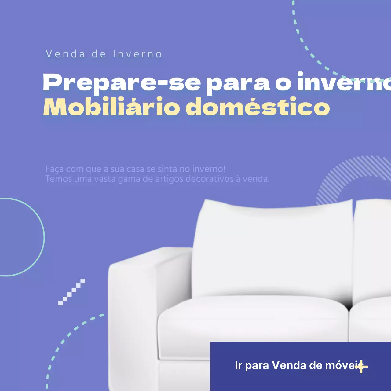 Venda de mobiliário de interior