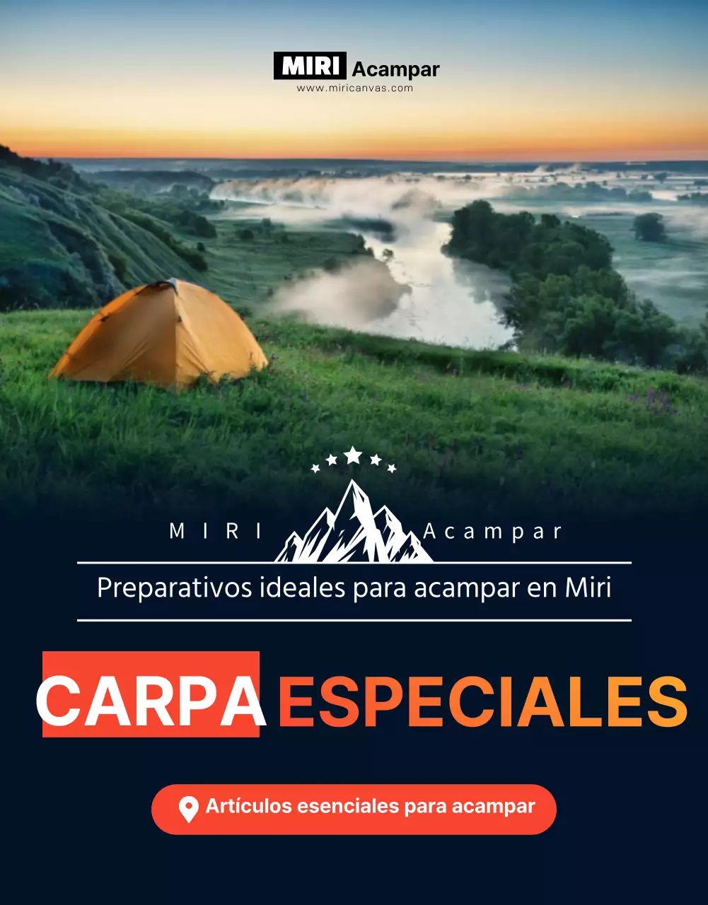 Venta de material de camping
