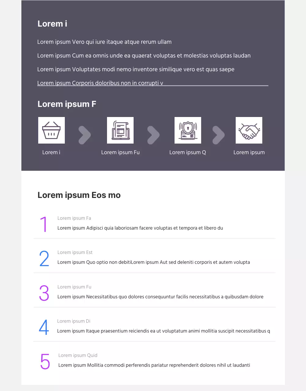 Seite mit den Einzelheiten zum Beförderer