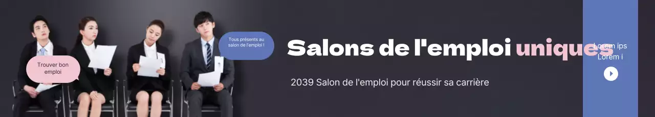 Salons de l'emploi