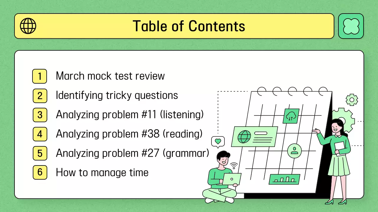 Education theme using light green color and simple line illustration