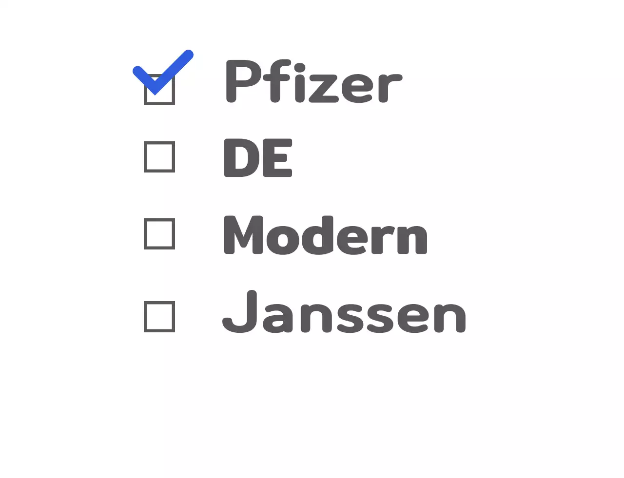 Blauw vaccinatie t-shirt