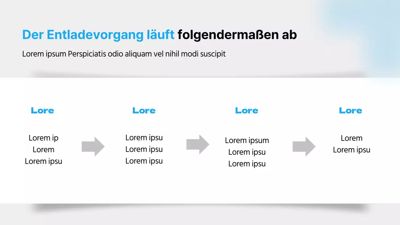 Ein Leitfaden für das Krankenhausleben mit blauen Farben, klaren Linien und Schattierungen