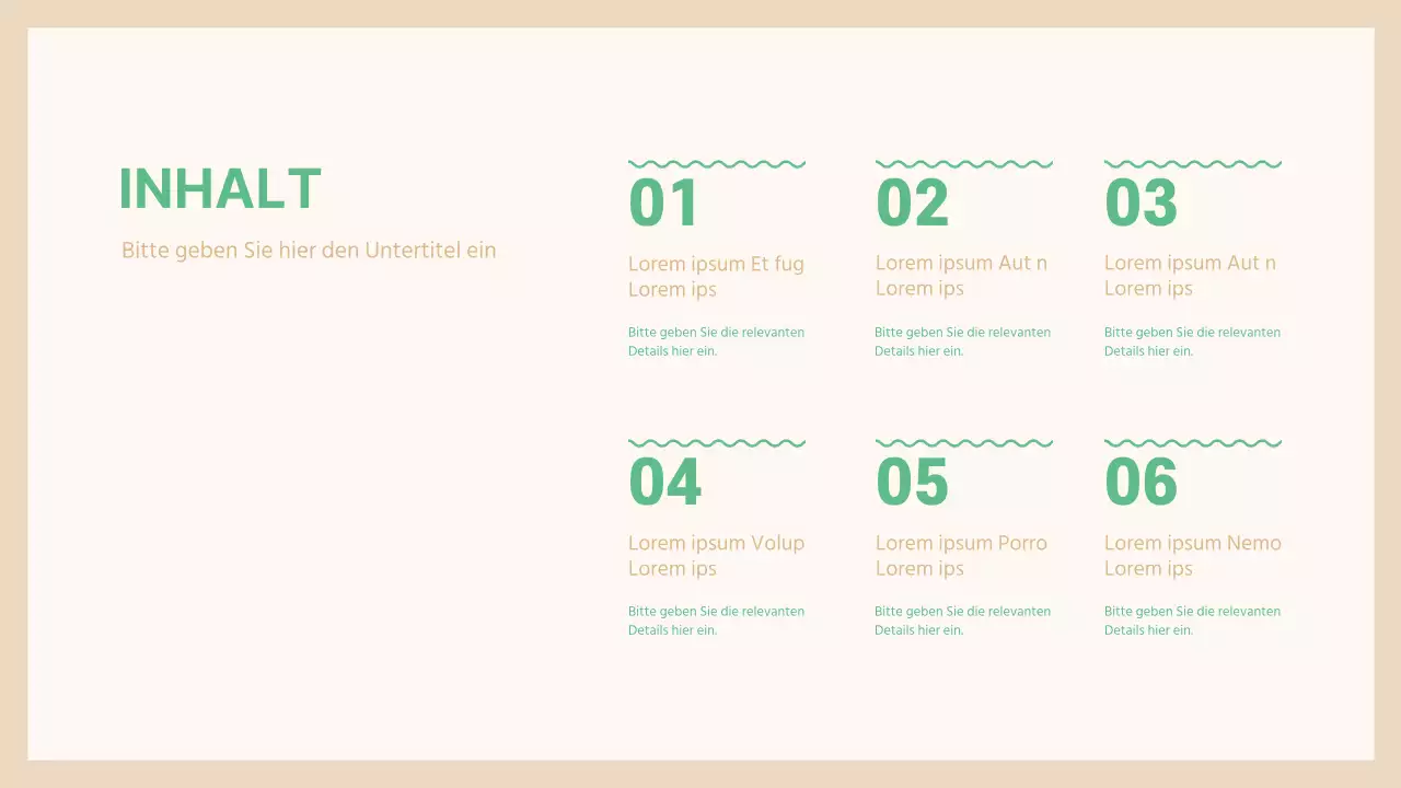 Präsentation für Haustiere