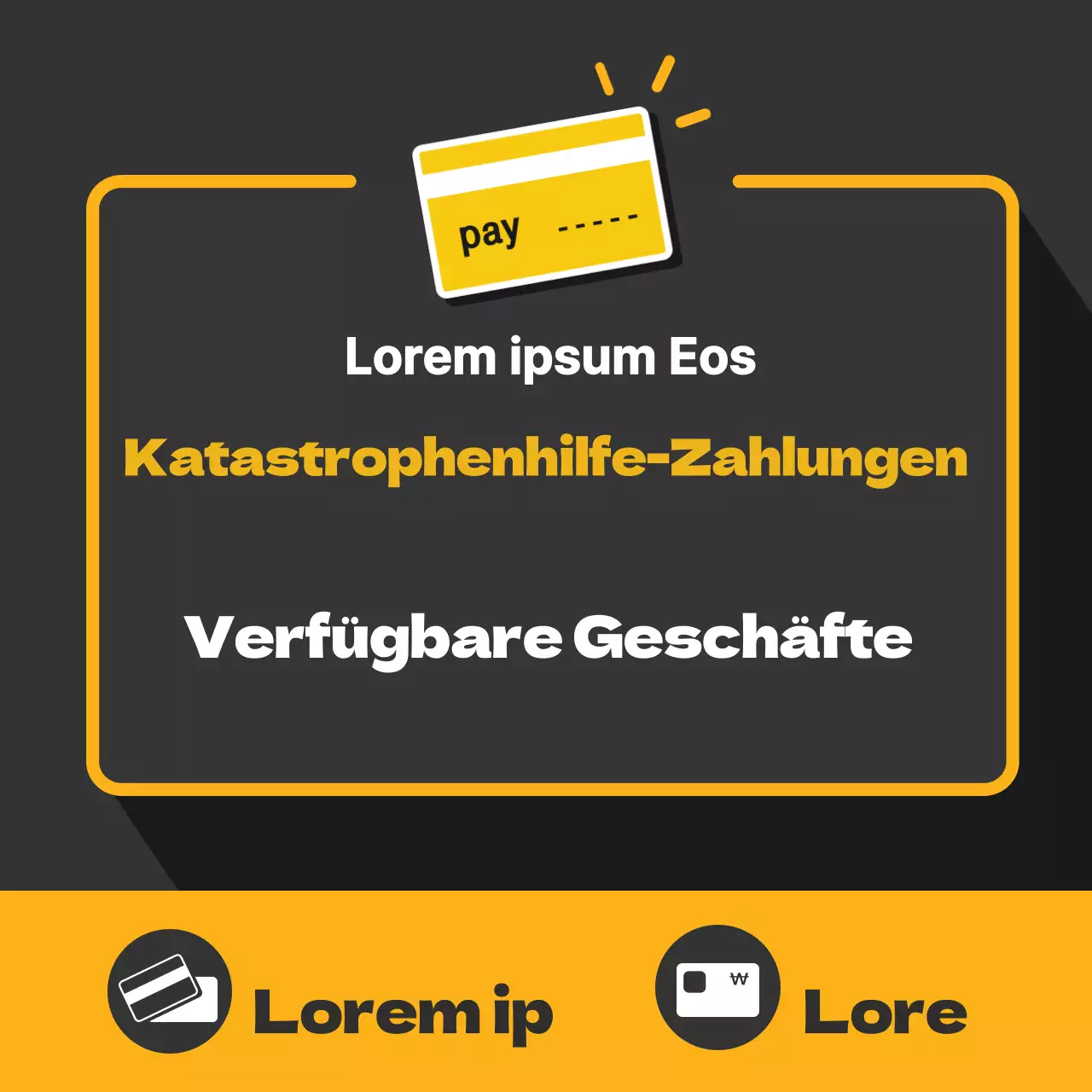 Händler für Katastrophennothilfe