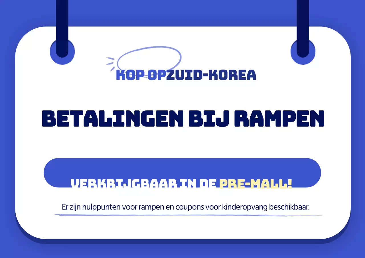 Betalingen bij rampen