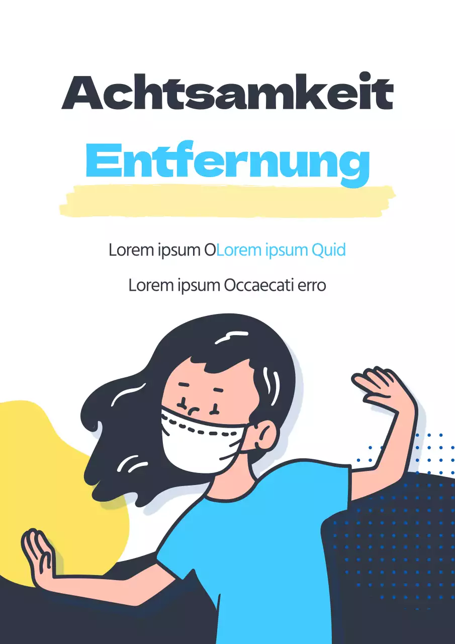 Corona School Life Poster