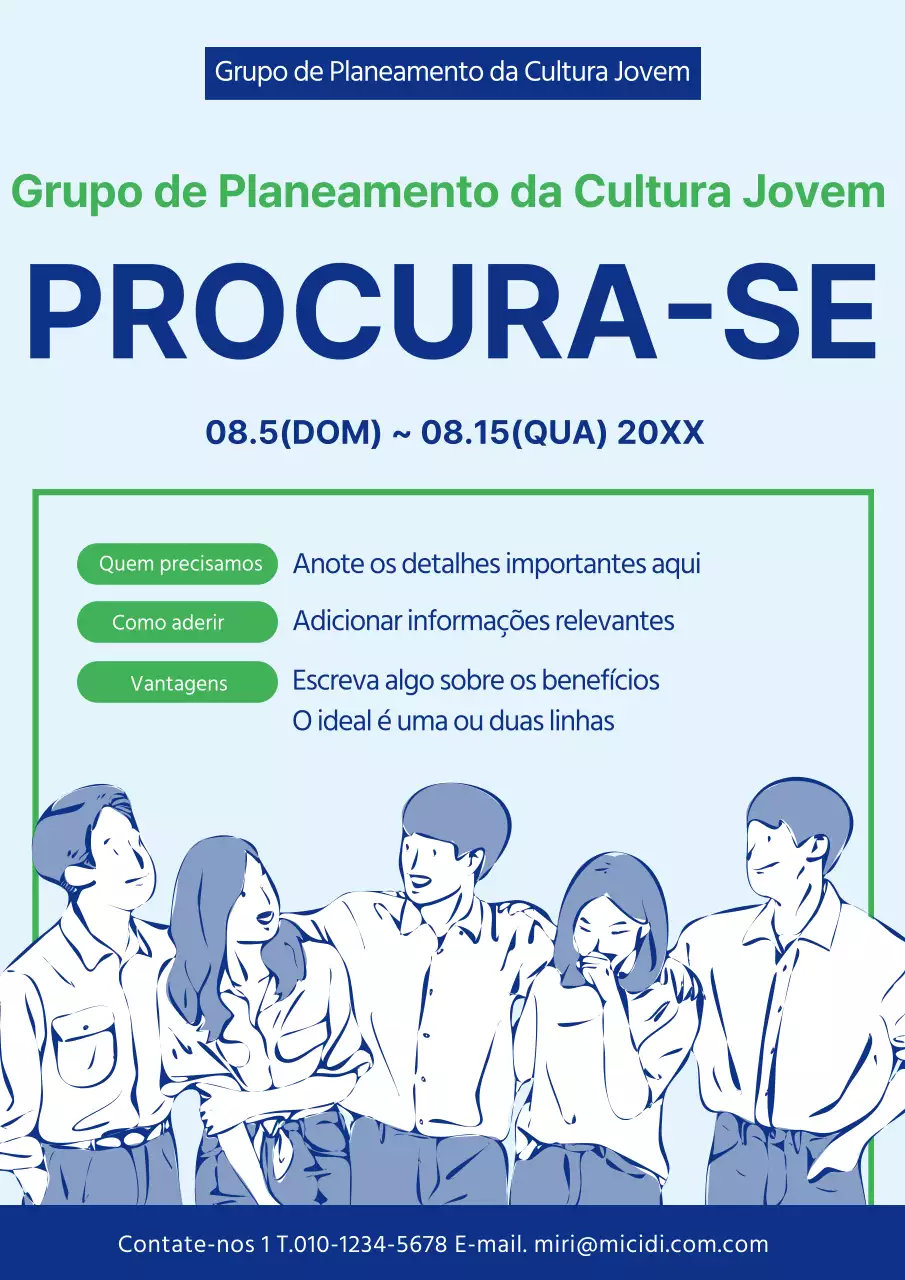 Cartazes de recrutamento