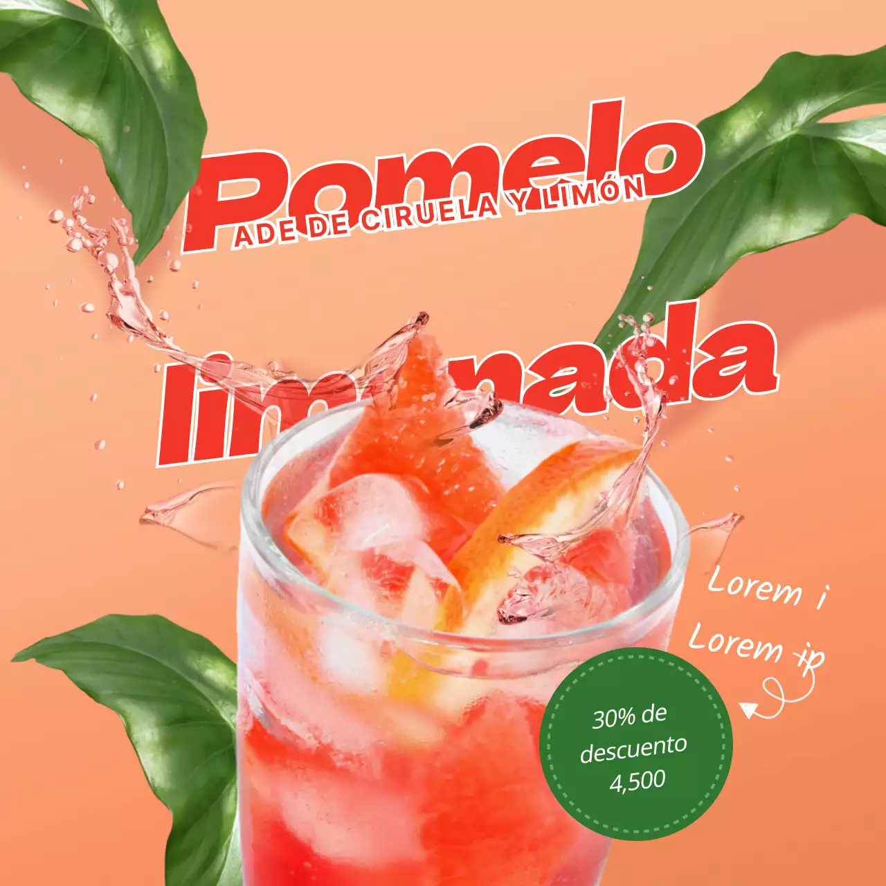 VeranoCaféNuevo MenúGrapefruit