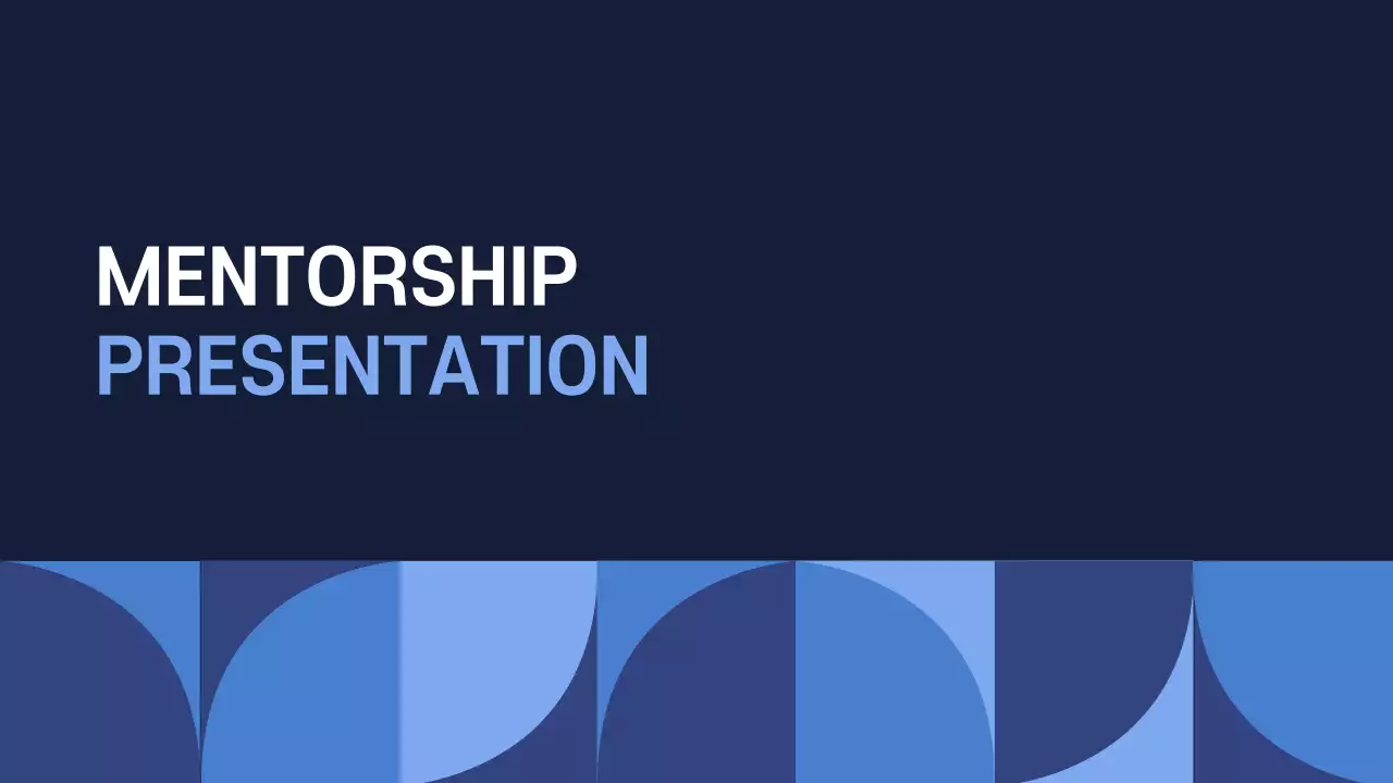 青 シンプル 学科紹介 プレゼンテーション