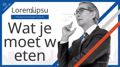 Gastcollege door een expert over de Franse verkiezingen in blauw en rood