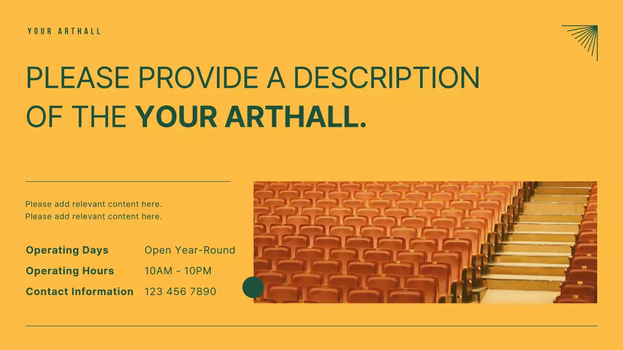 다채로운 추상 미술 가이드 프레젠테이션