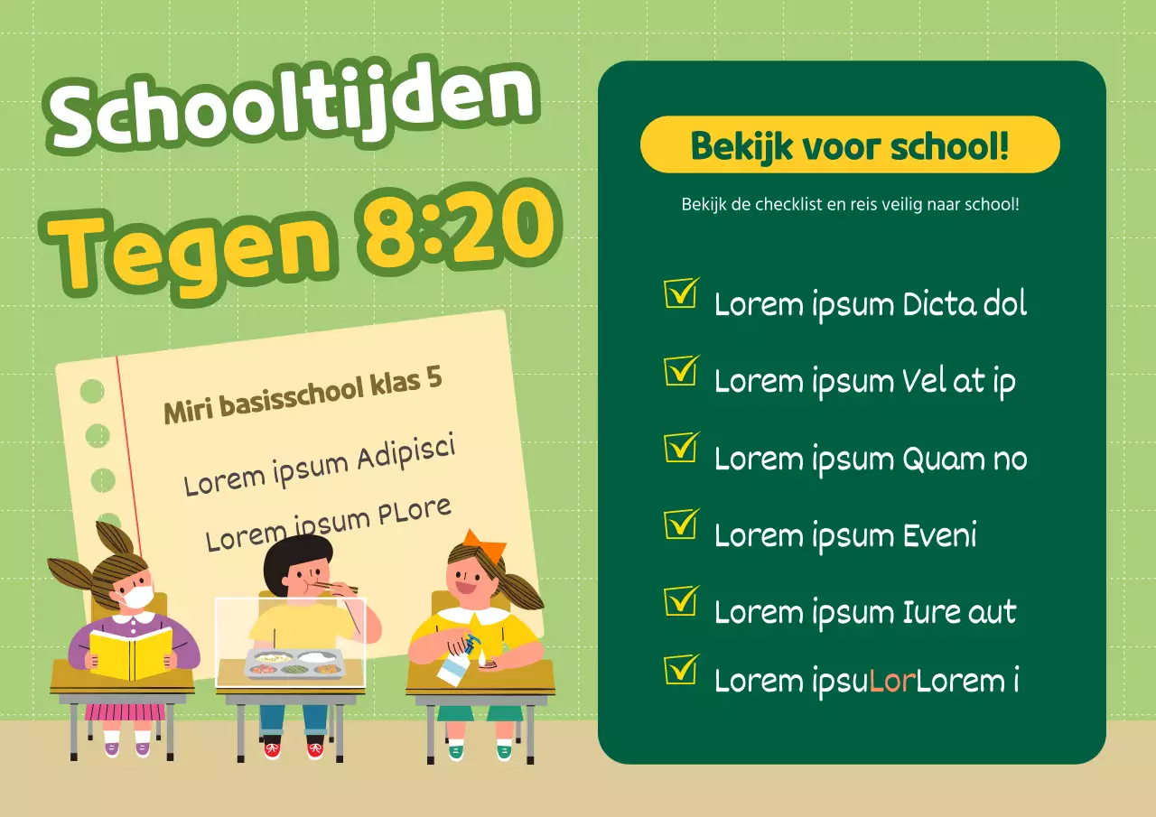 Schoolrooster